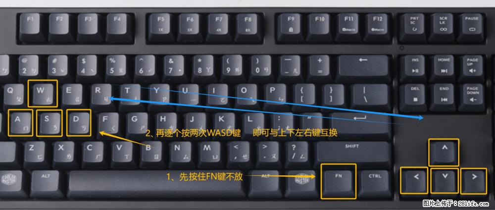 键盘，怎样把wasd键与上下左右方向键互换？ - 生活百科 - 荷泽生活社区 - 荷泽28生活网 heze.28life.net